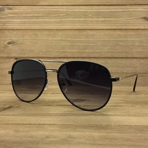 O2 Eyewear FV7108 Premium Aviator Sunglasses(GOBK)